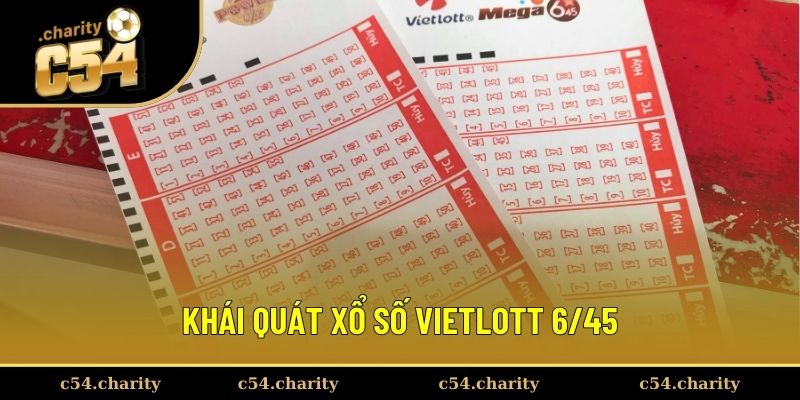 Giới thiệu sảnh cược xổ số Vietlott 6/45 
